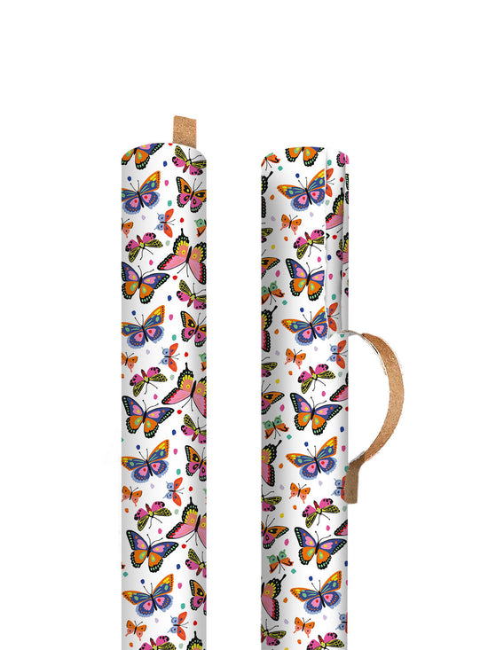 Butterfly Repeat Roll Wrapping Paper
