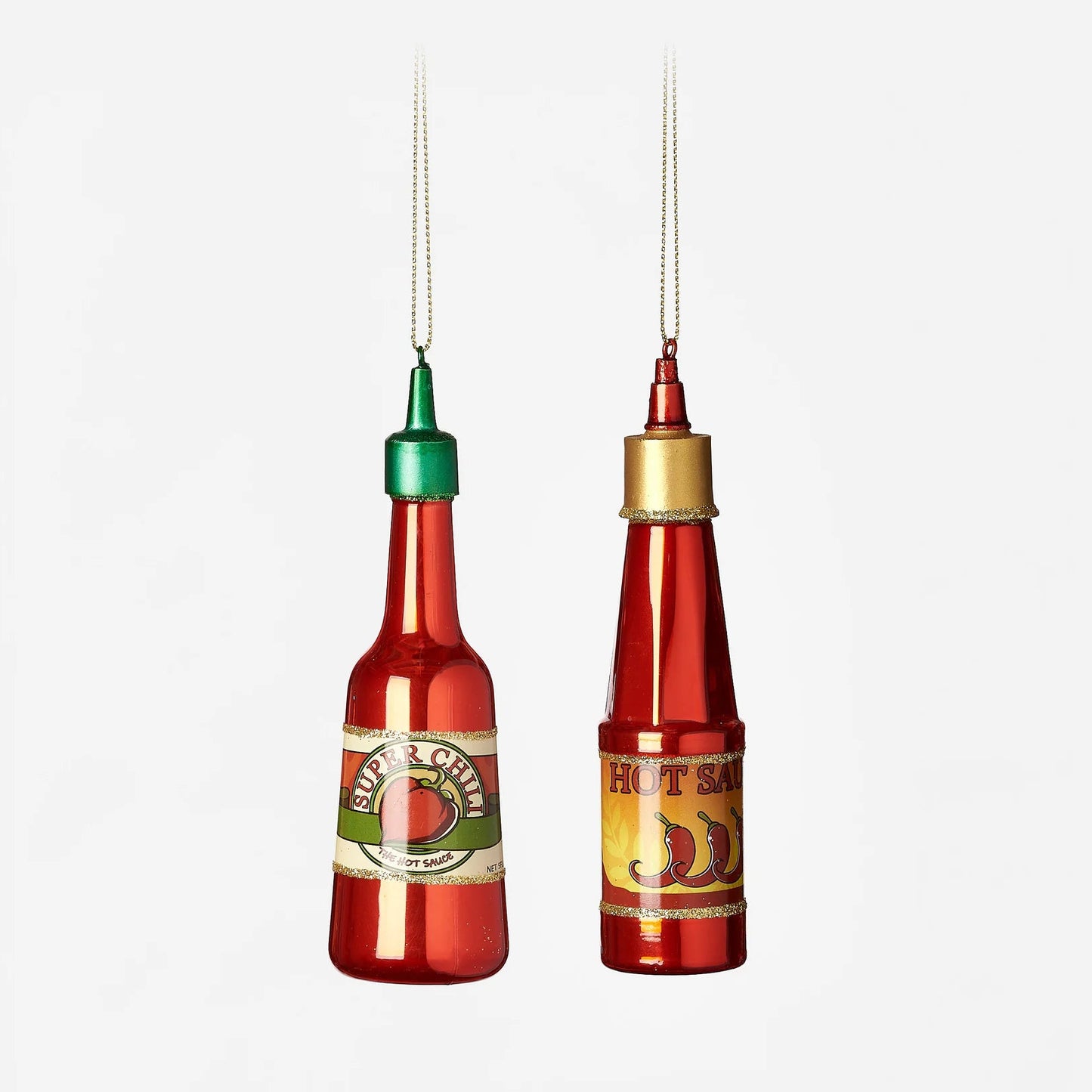 Hot Sauce Ornaments