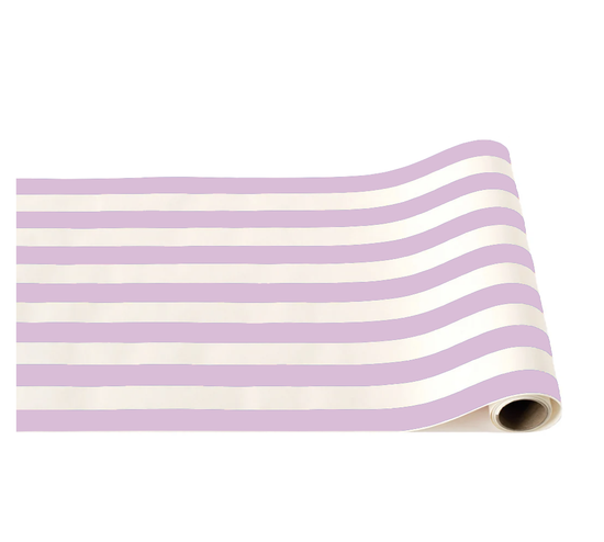 Lilac Stripe Table Runner