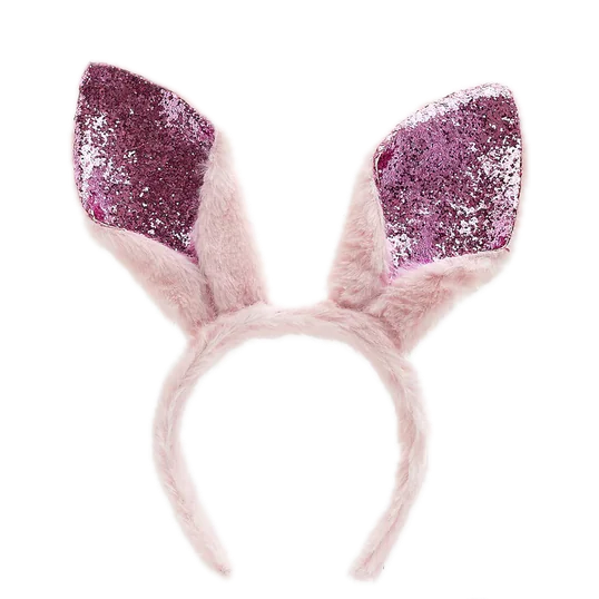 Sequin Bunny Ear Headband