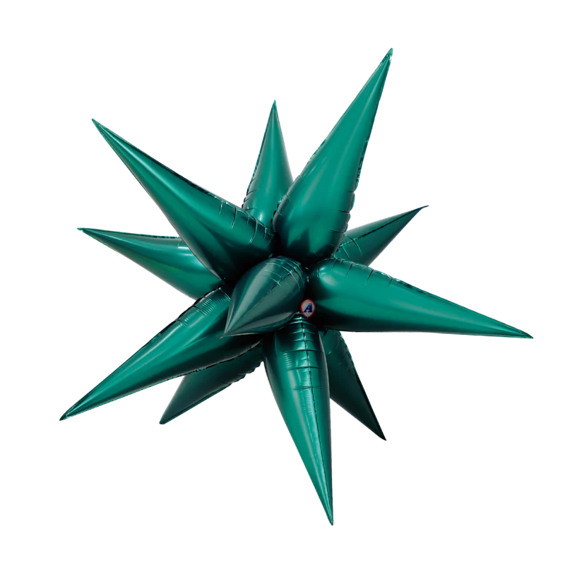 26" Small Star Burst Foil Balloon