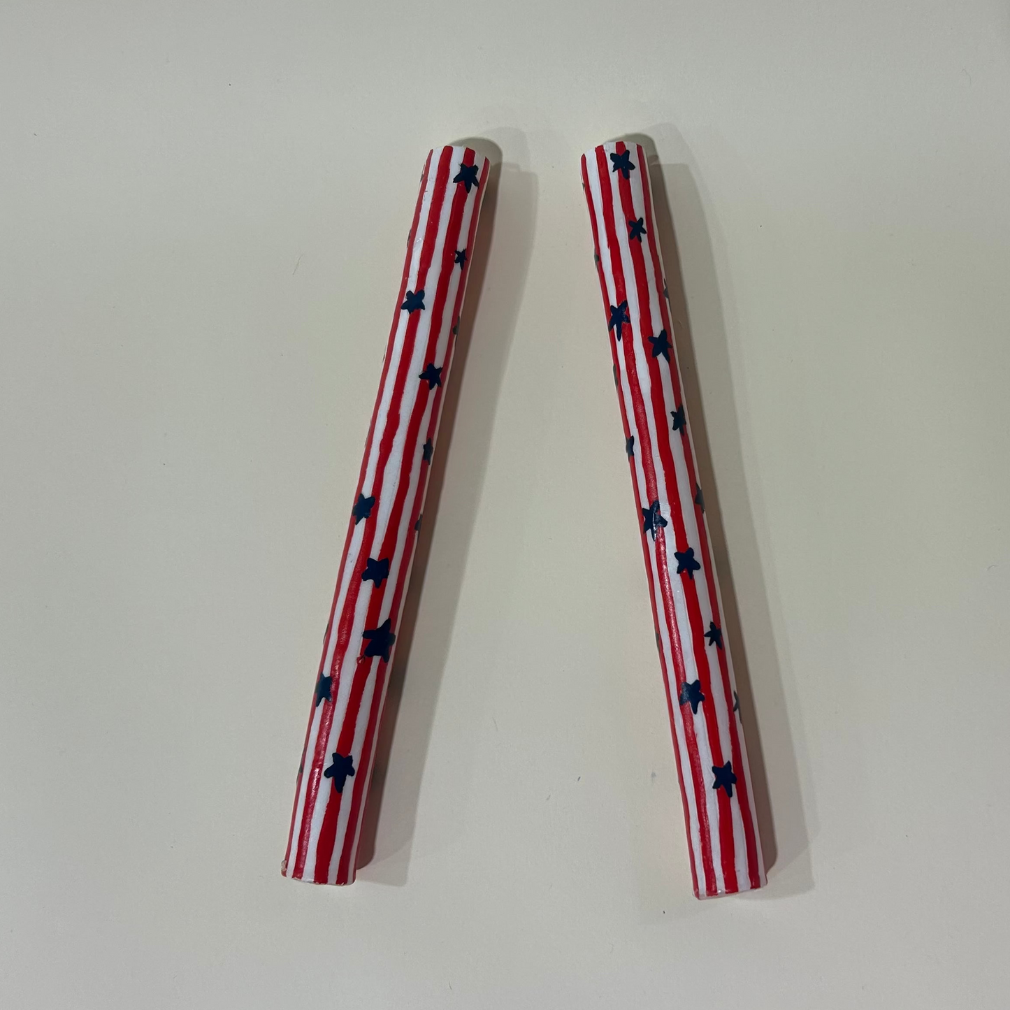 Star Spangled Taper Candles