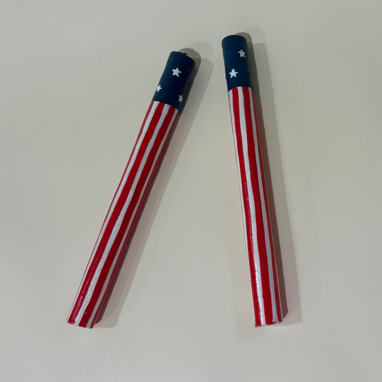 Star Spangled Taper Candles