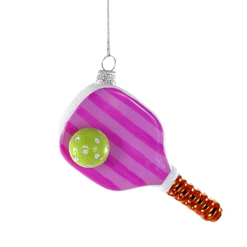 Pink Pickleball Ornament