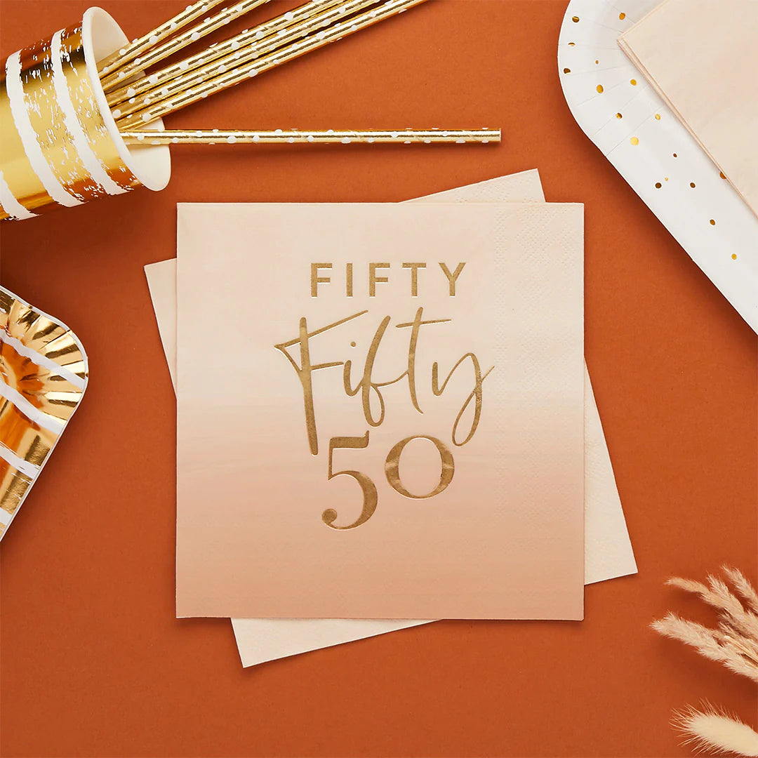 Fifty Paper Napkins