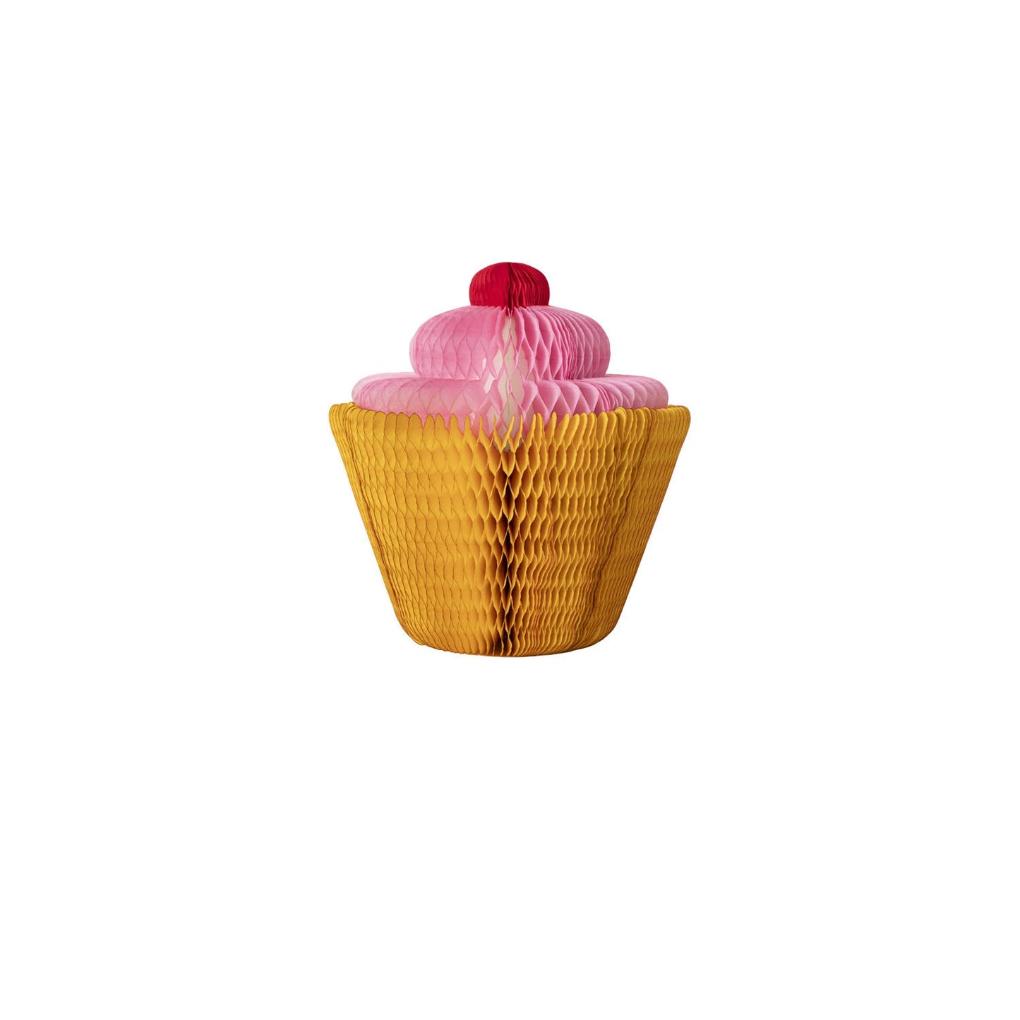 Large Honeycomb Cupcake