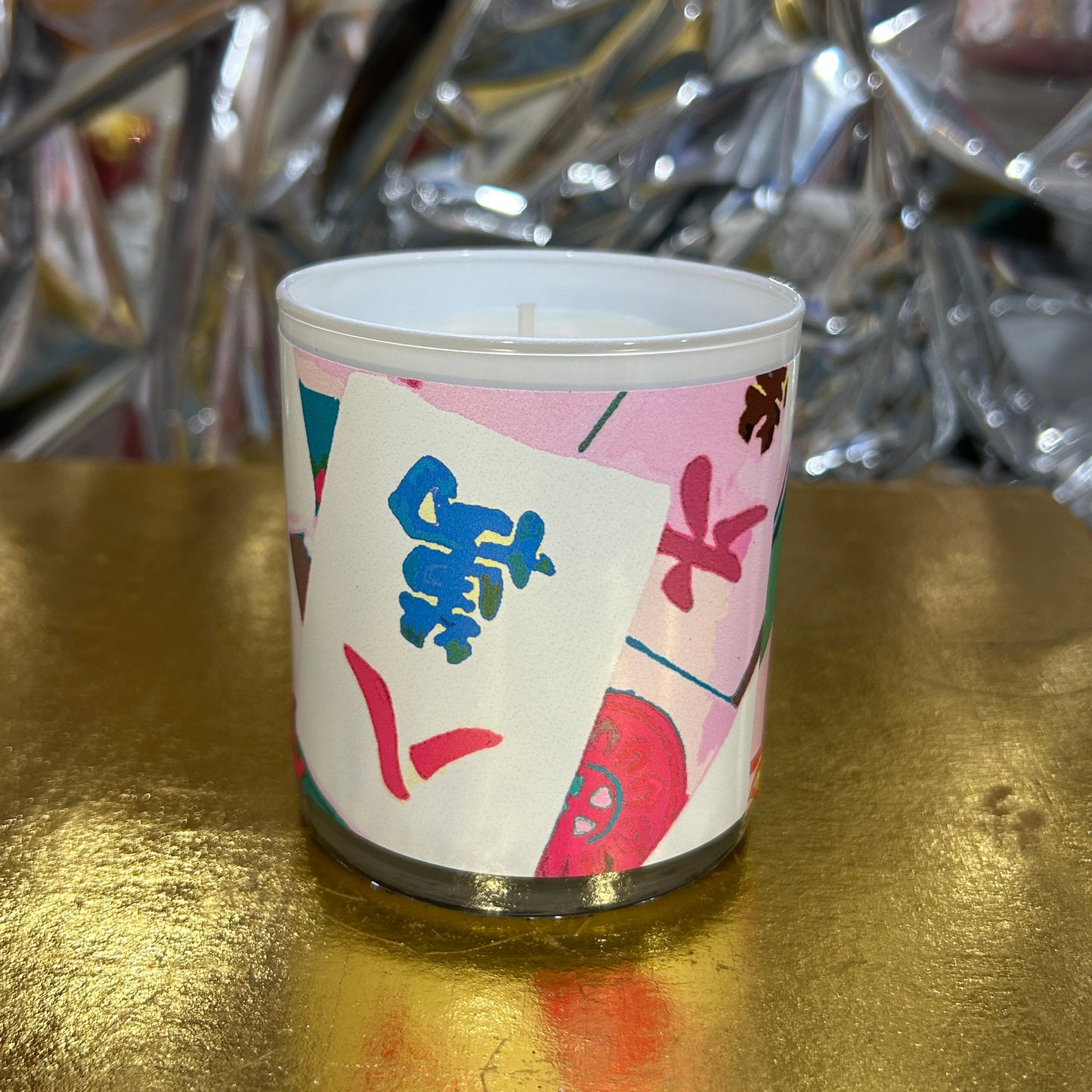 Mahjong Abstract Soy Candle