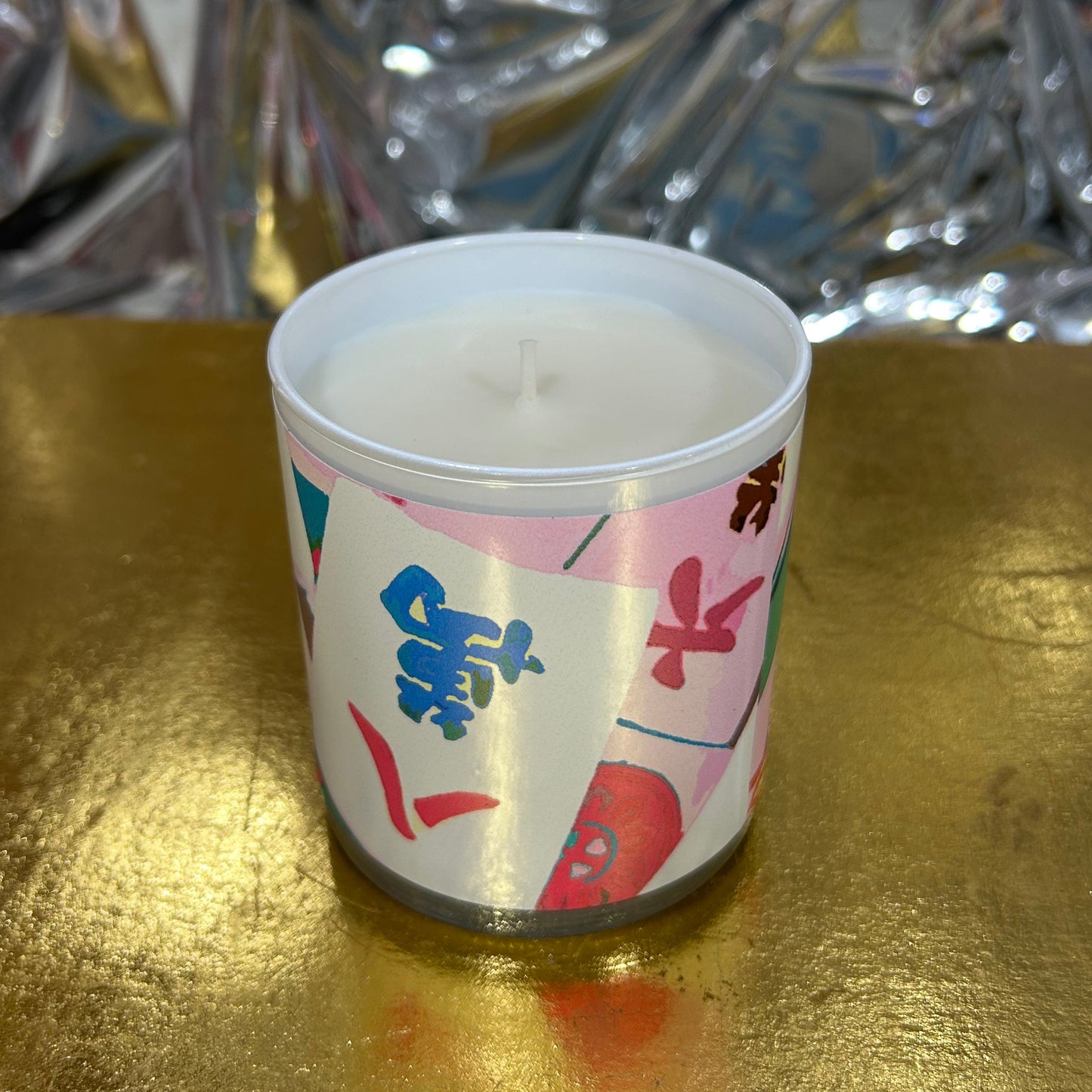 Mahjong Abstract Soy Candle