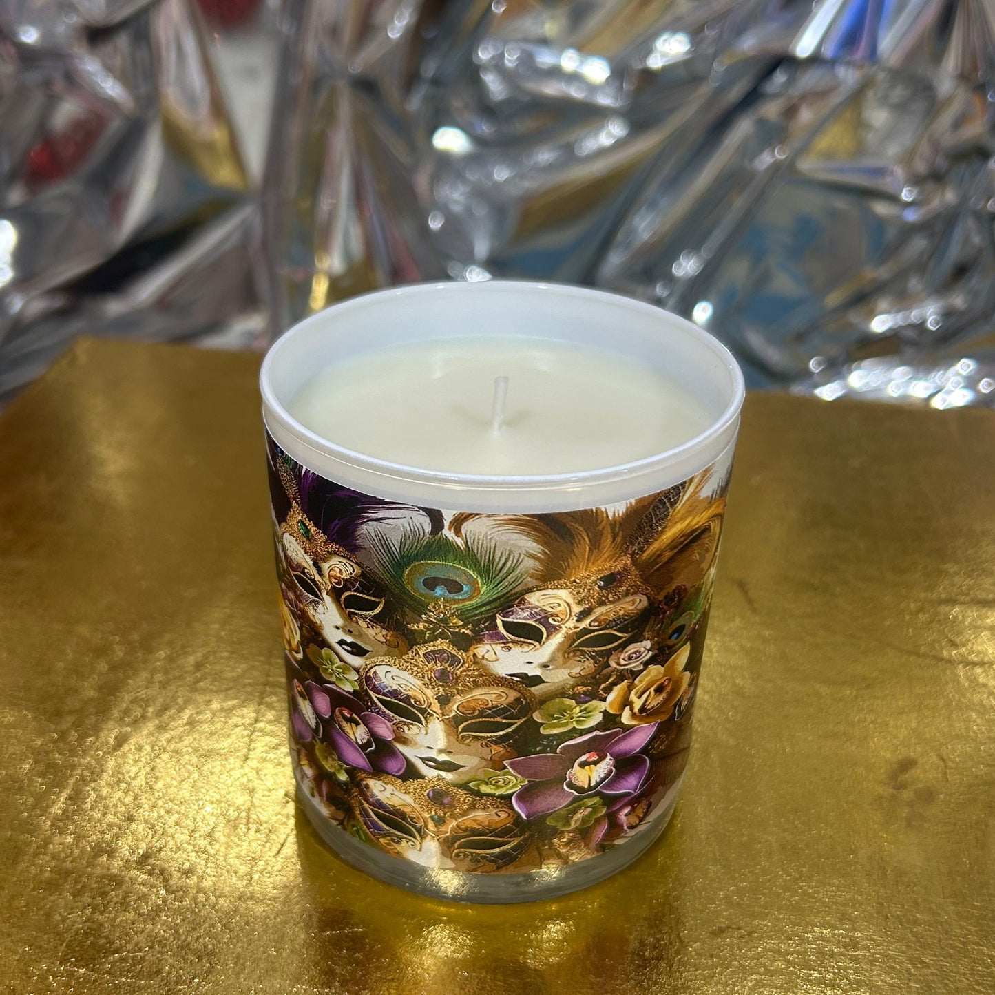 Mardi Gras Masks Soy Candle