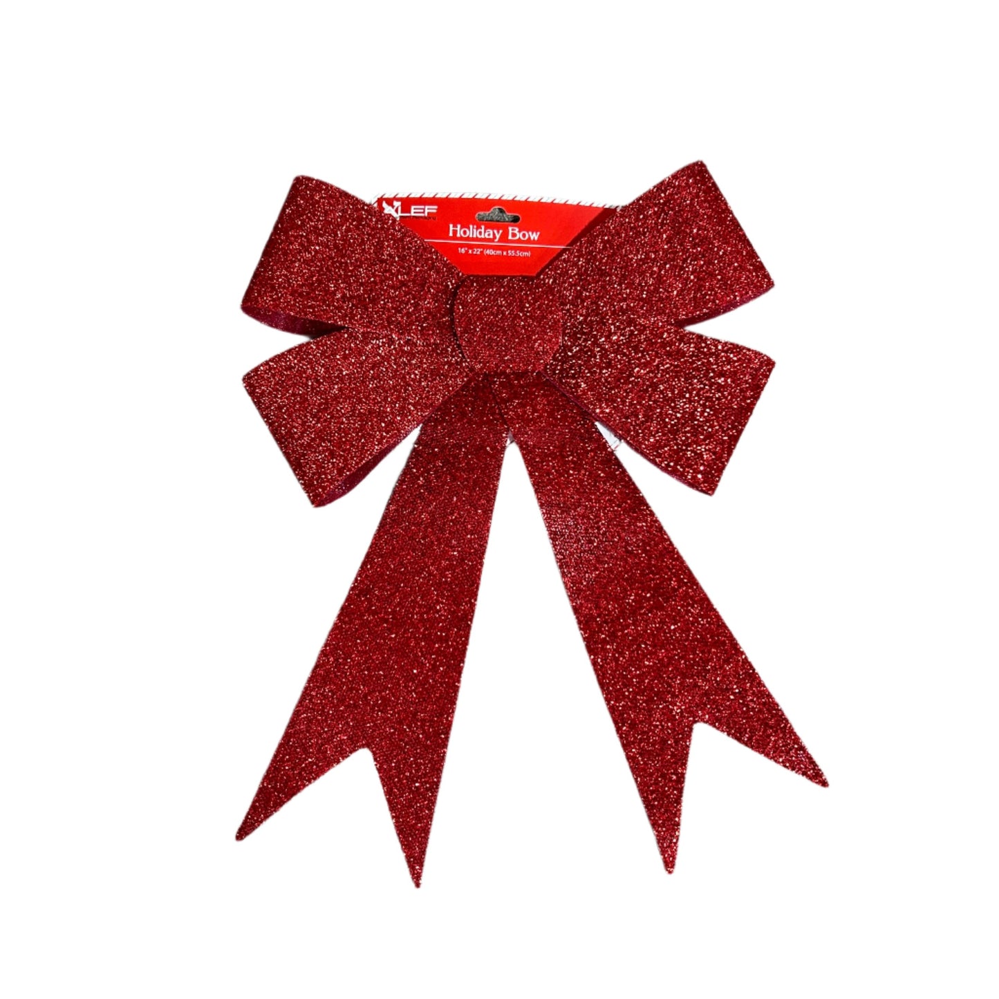 Red Metallic Bling Bow