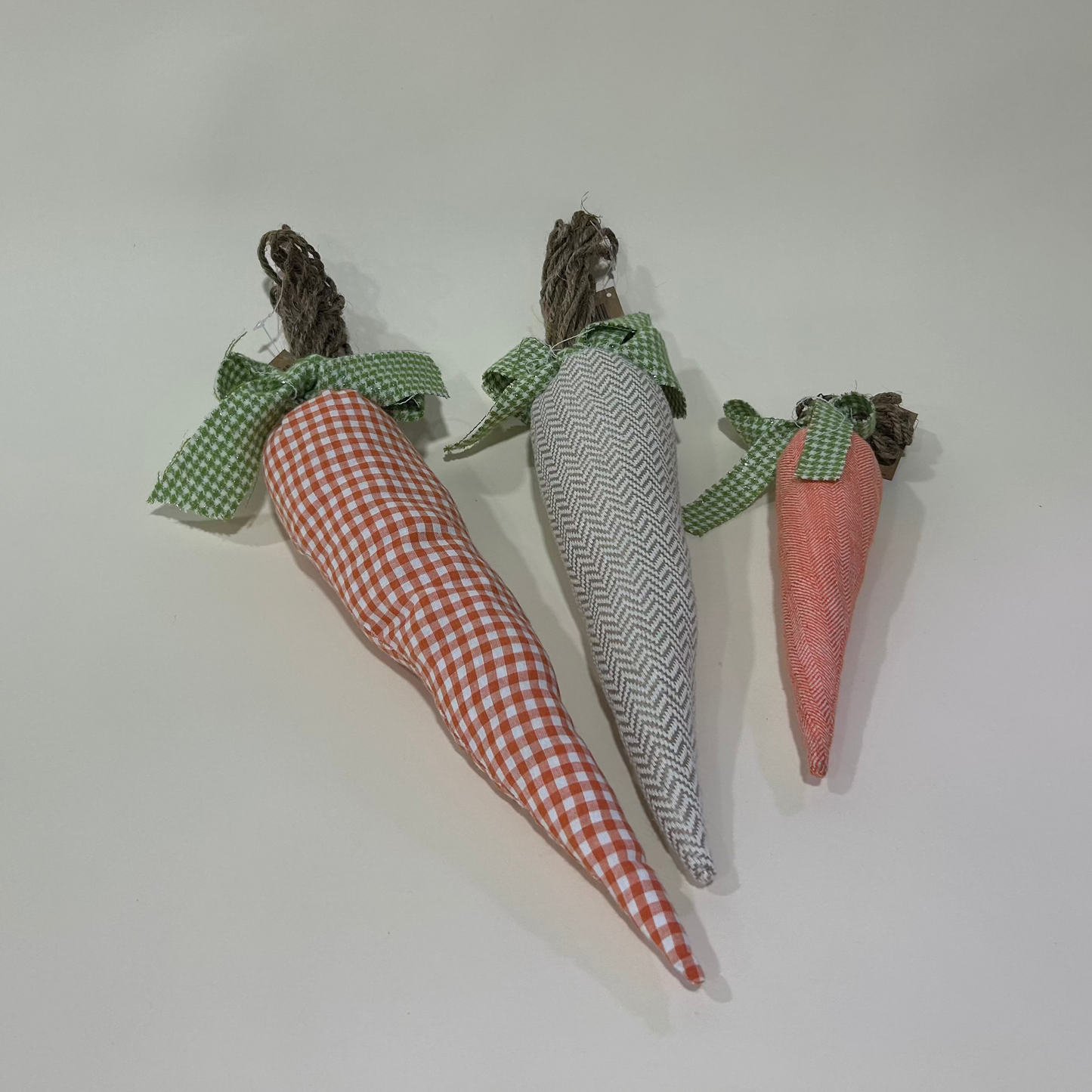 Hanging Fabric Carrot Set