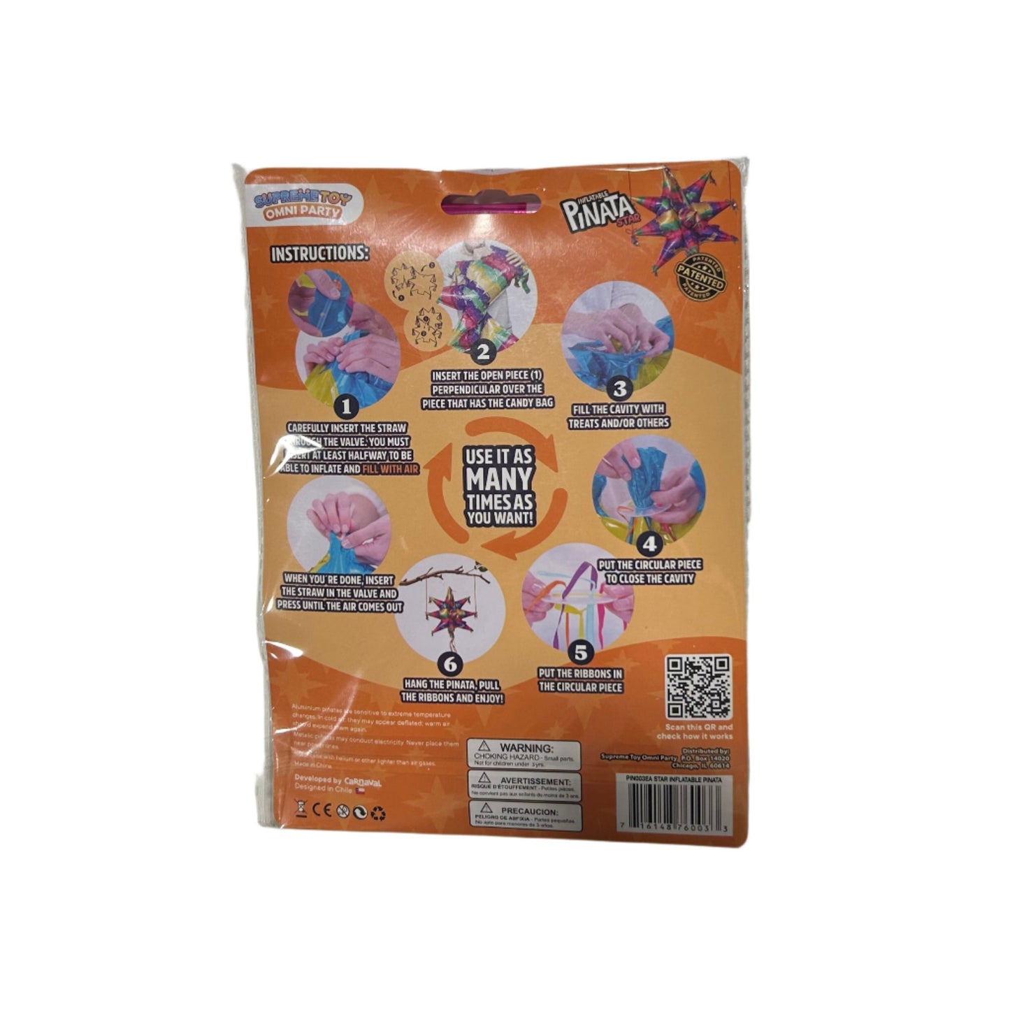 Inflatable Star Pinata