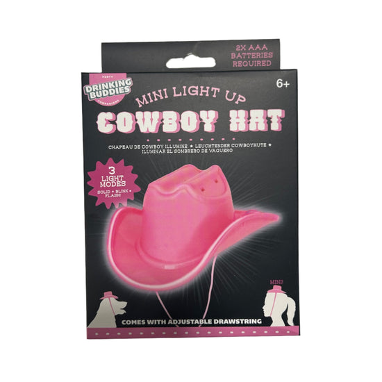 Mini Light Up Cowboy Hat