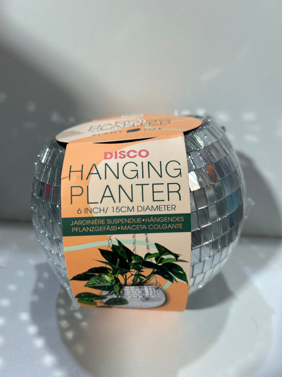 disco ball plant hanger diy Disco Plant Hanger