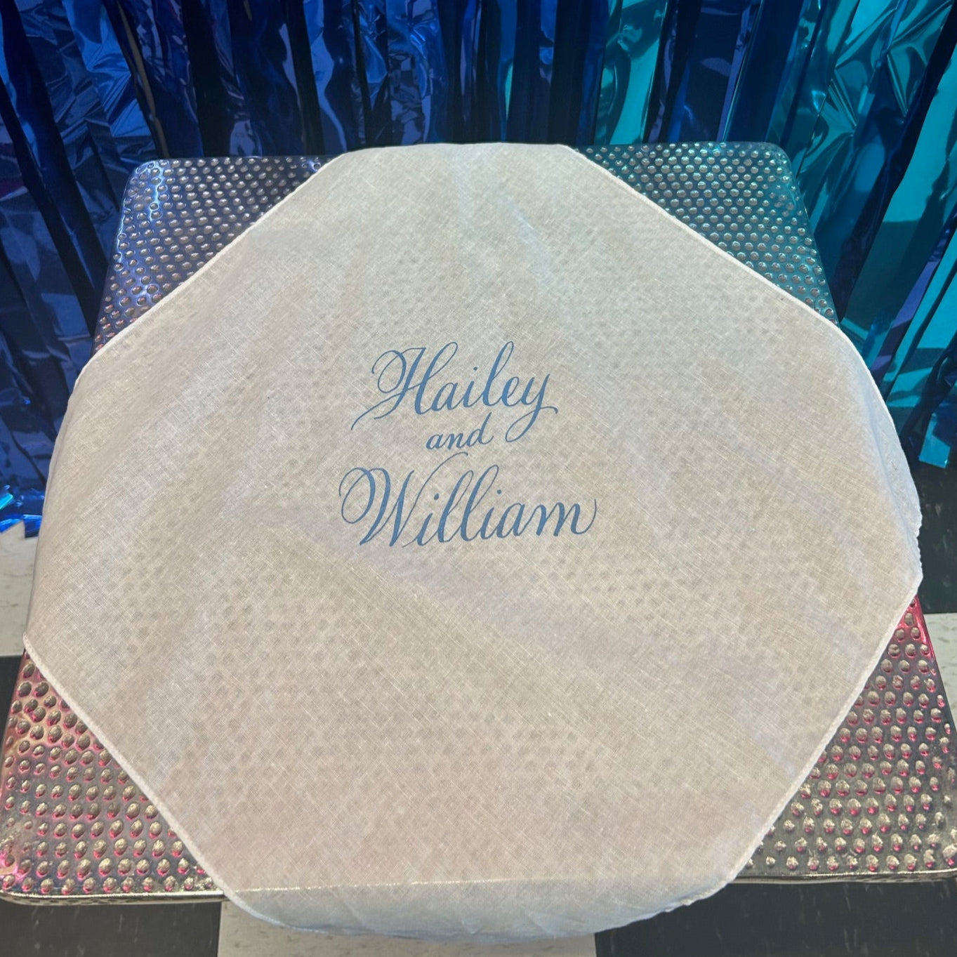 Custom Second Line Handkerchief
