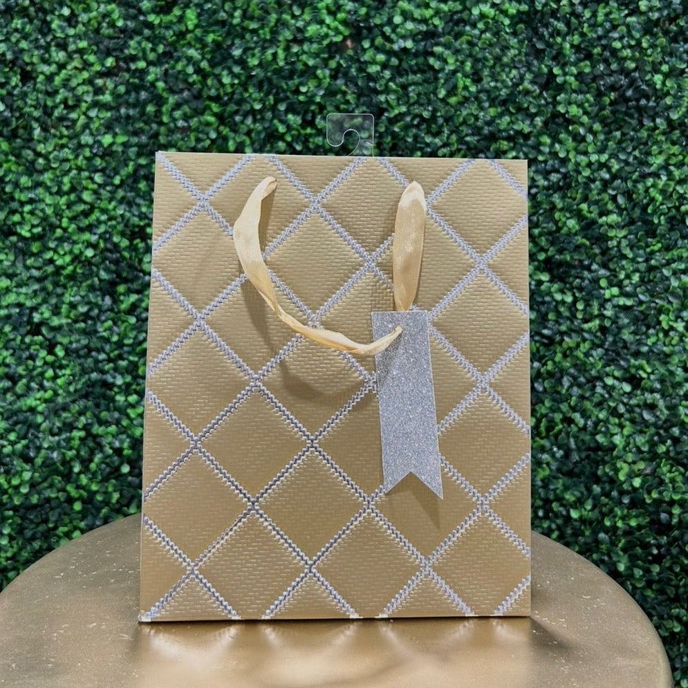 Embossed Lattice Gift Bag
