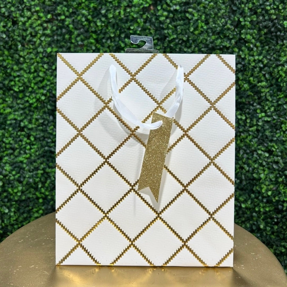 Embossed Lattice Gift Bag