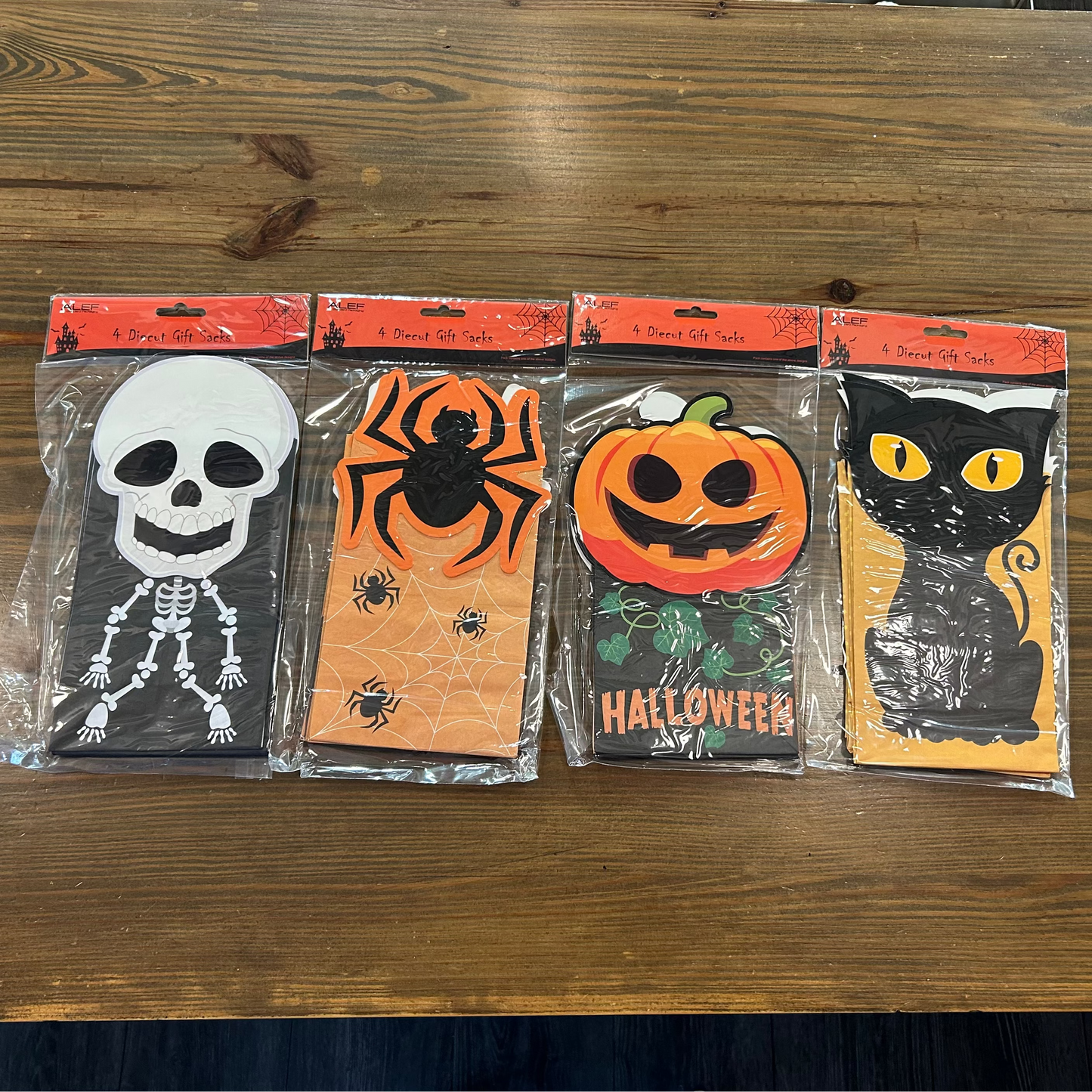 Halloween Die-Cut Treat Bags