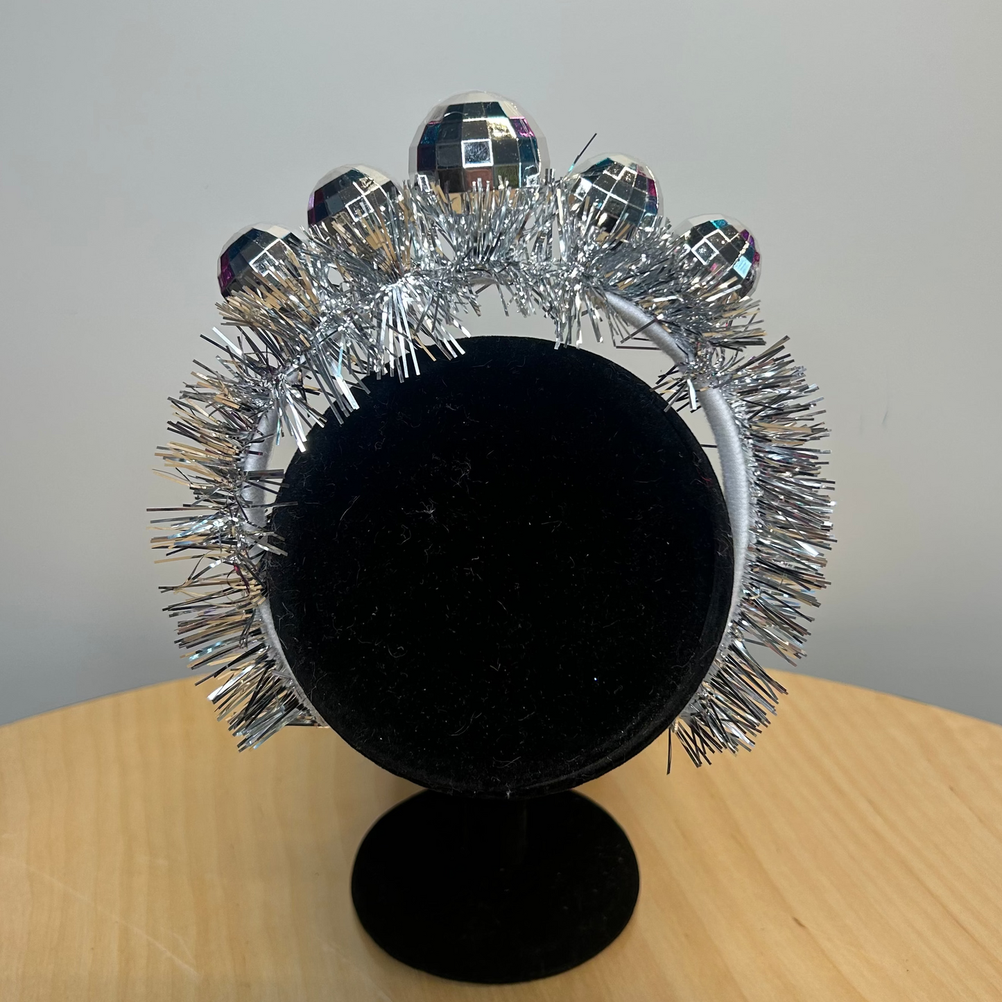 Disco Ball Tinsel Headband