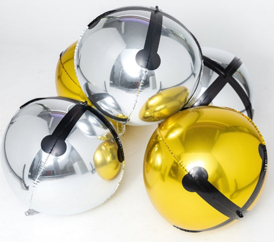 18" Gold Jingle Bell Mylar