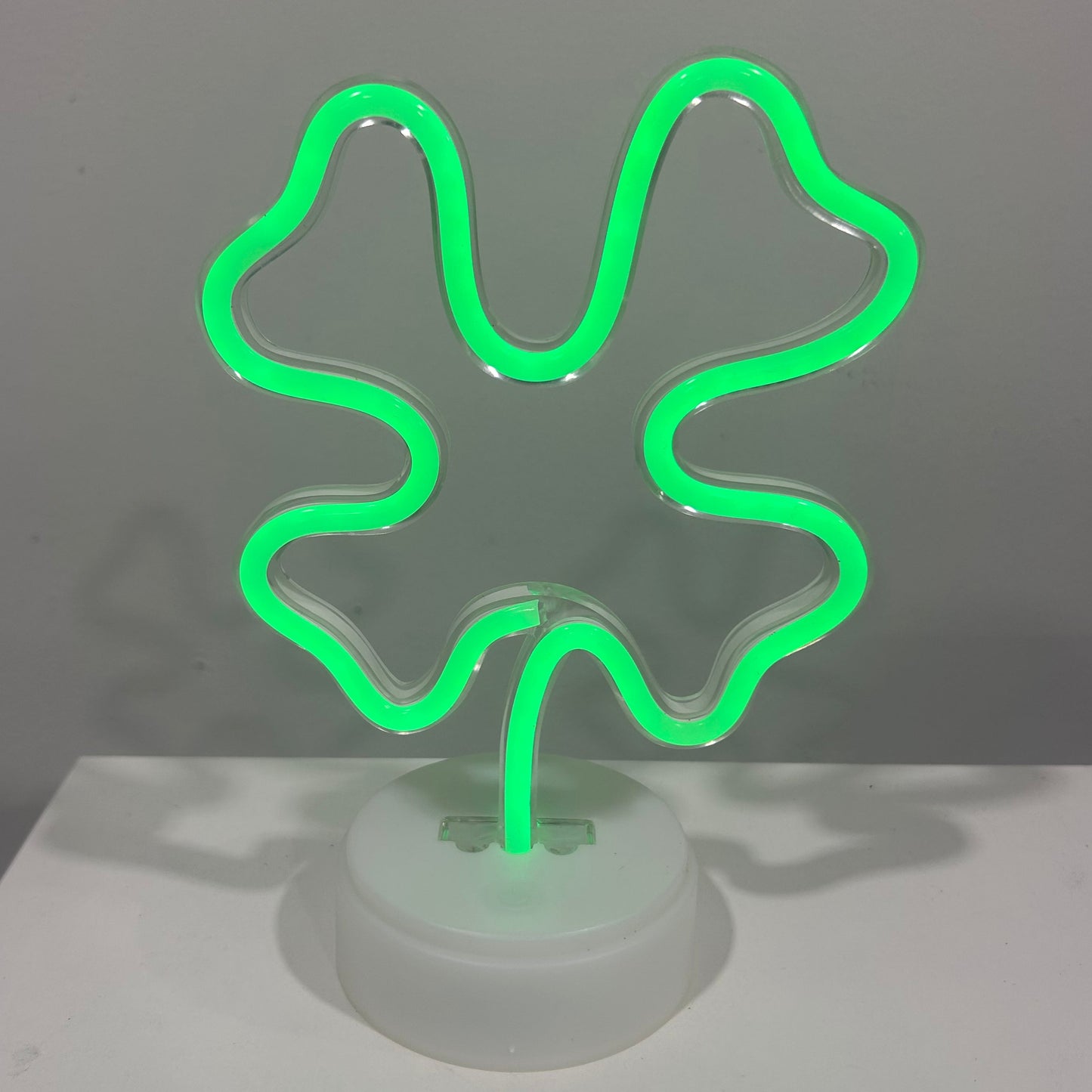 Green Shamrock LED Standing Light