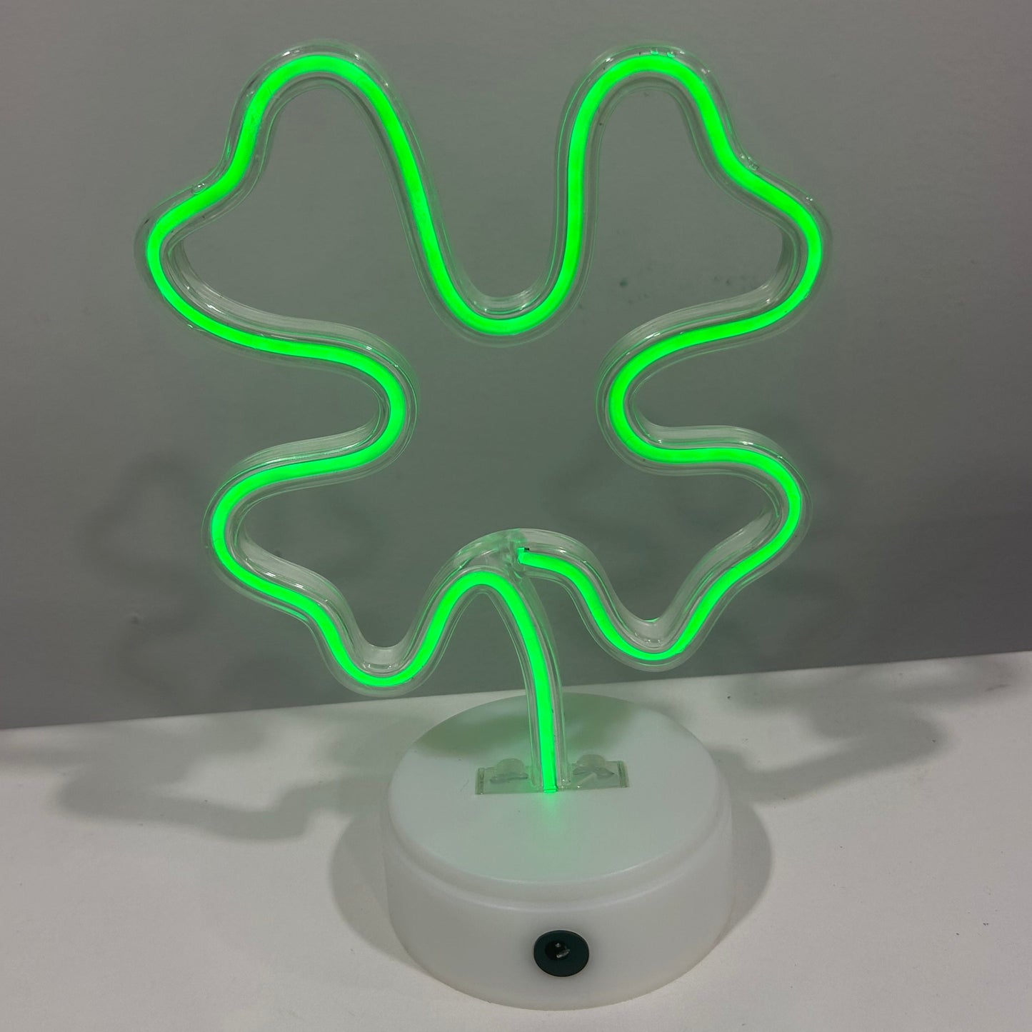 Green Shamrock LED Standing Light