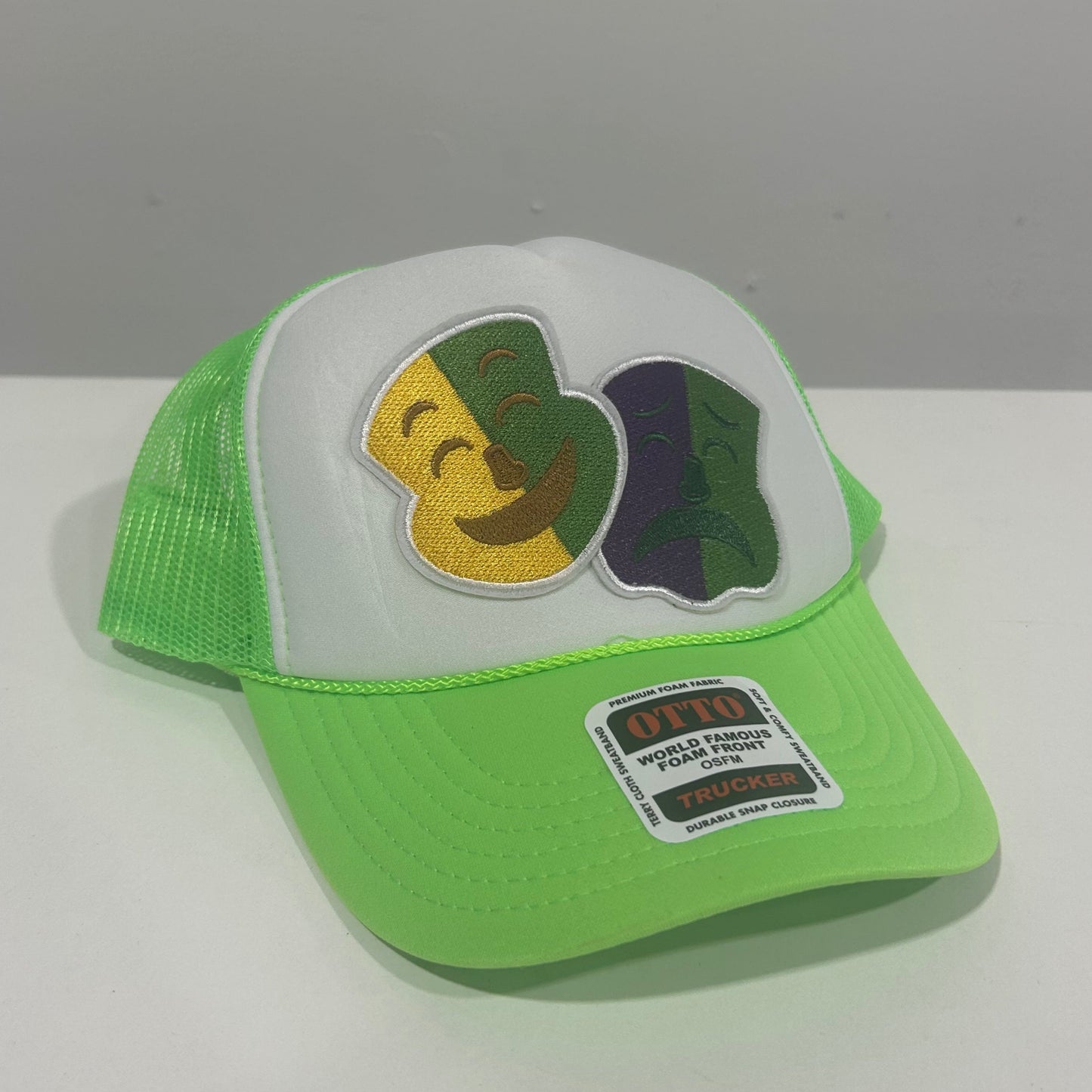 Custom Mardi Gras Trucker Hat