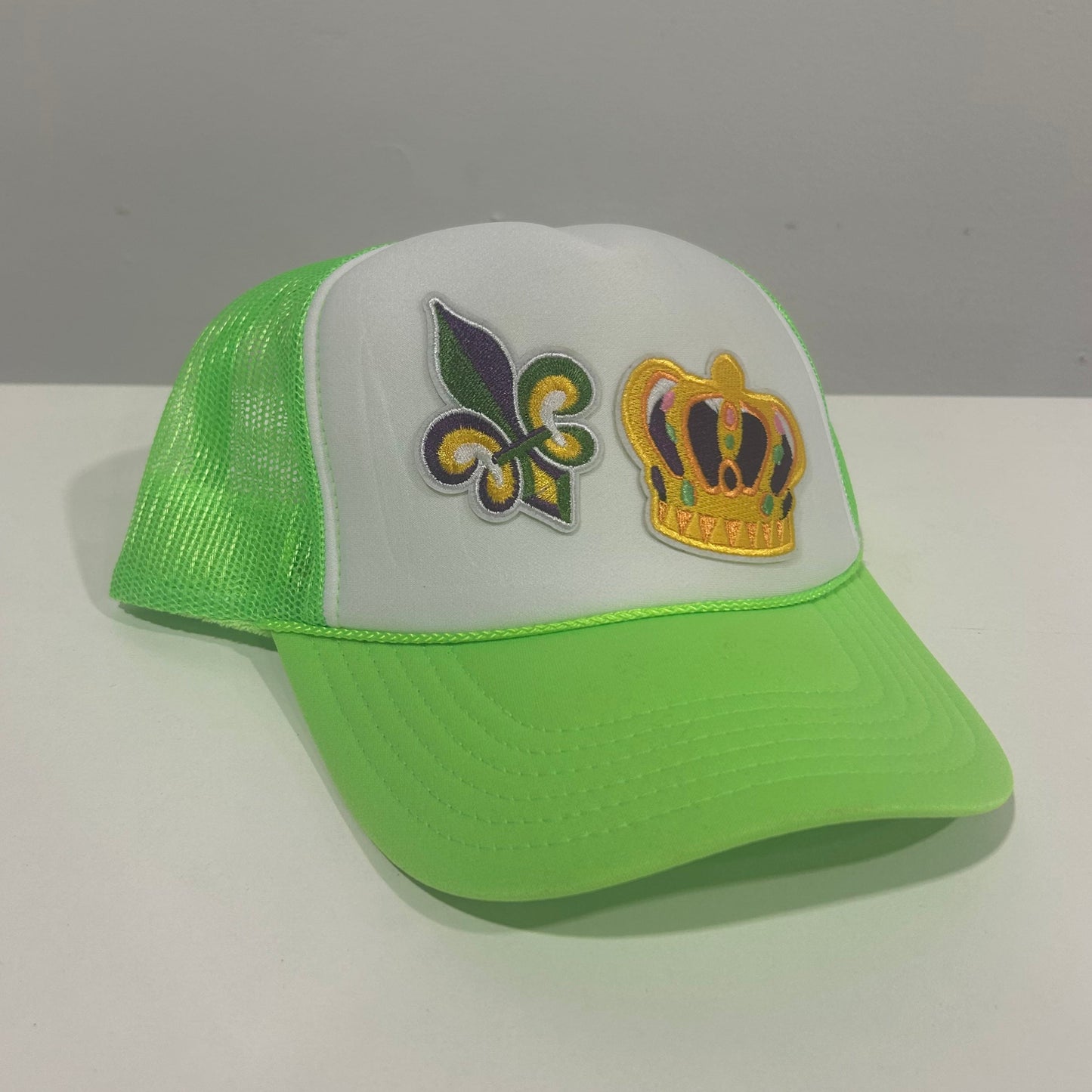 Custom Mardi Gras Trucker Hat