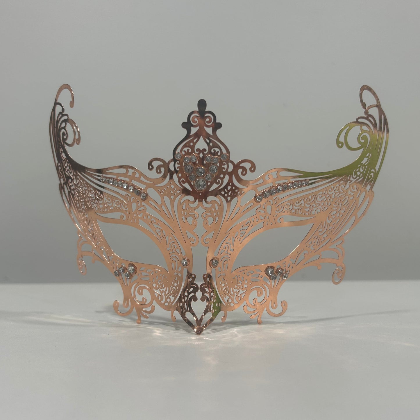 Copper Mask with Rhinestones