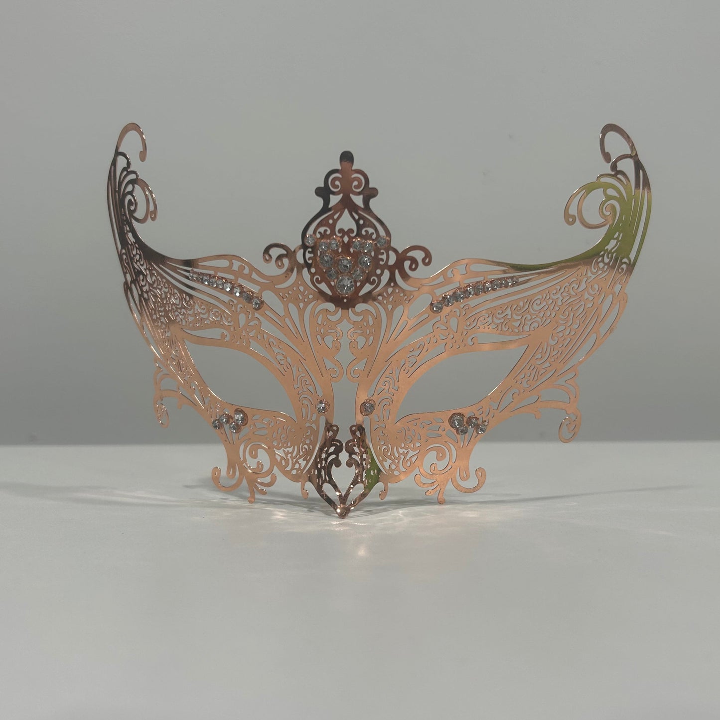 Copper Mask with Rhinestones