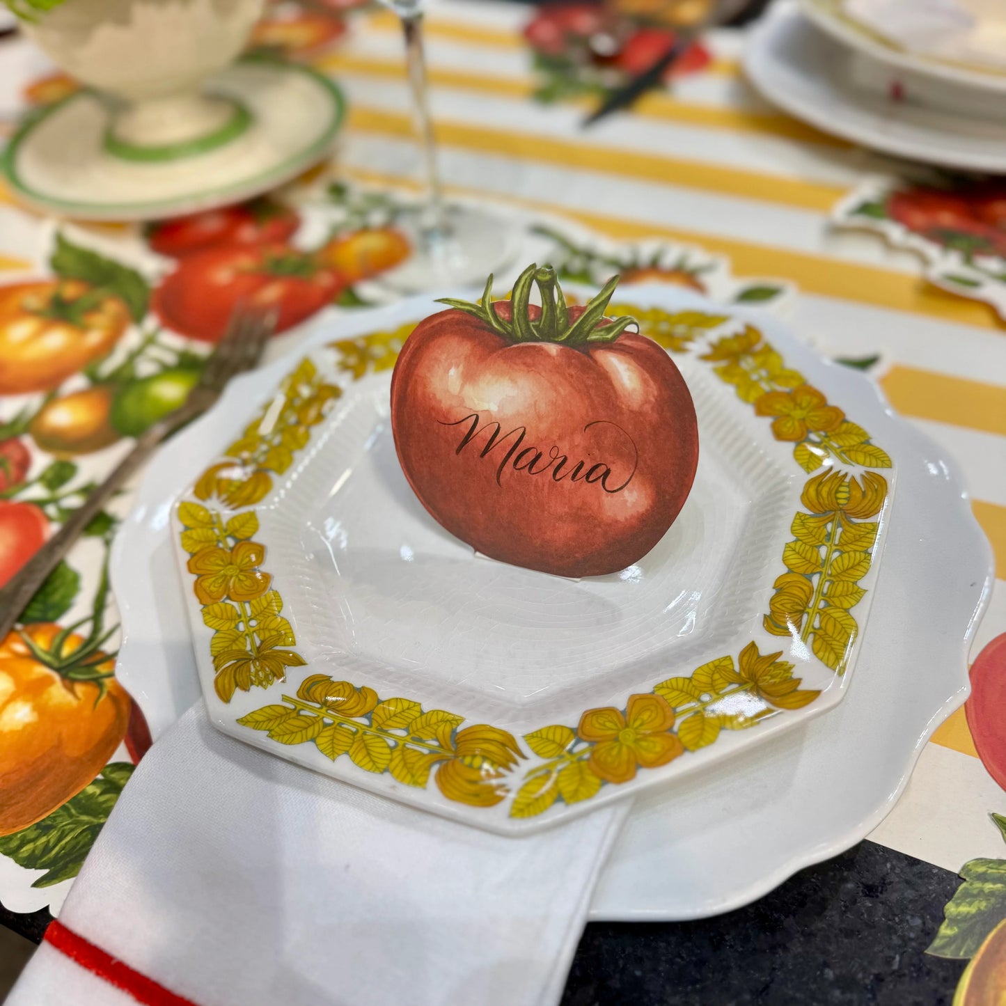 Tomato Place Cards