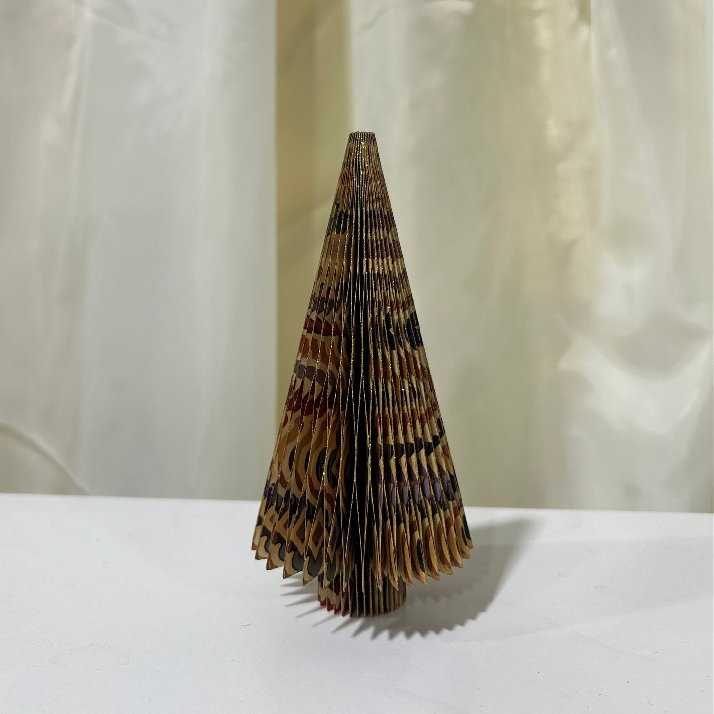 Printed Paper Folding Honeycomb Trees