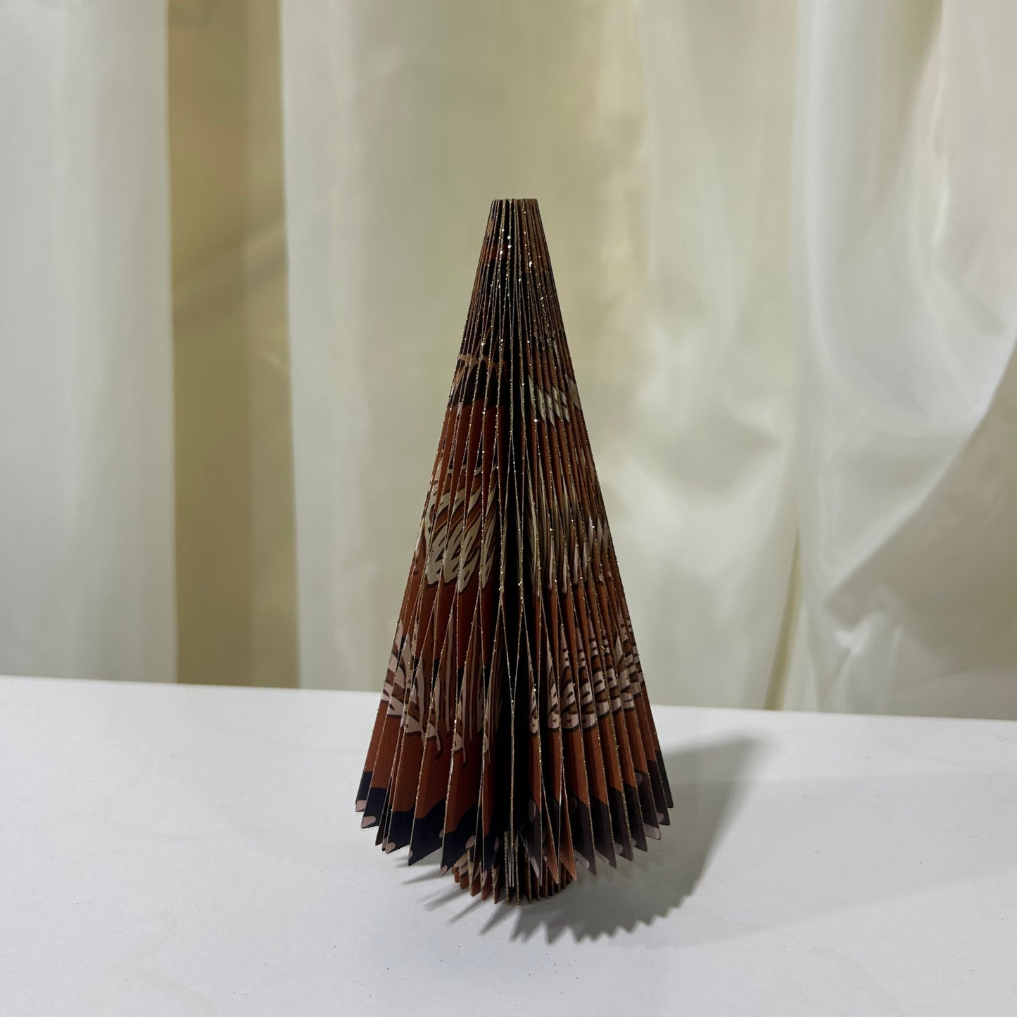 Printed Paper Folding Honeycomb Trees