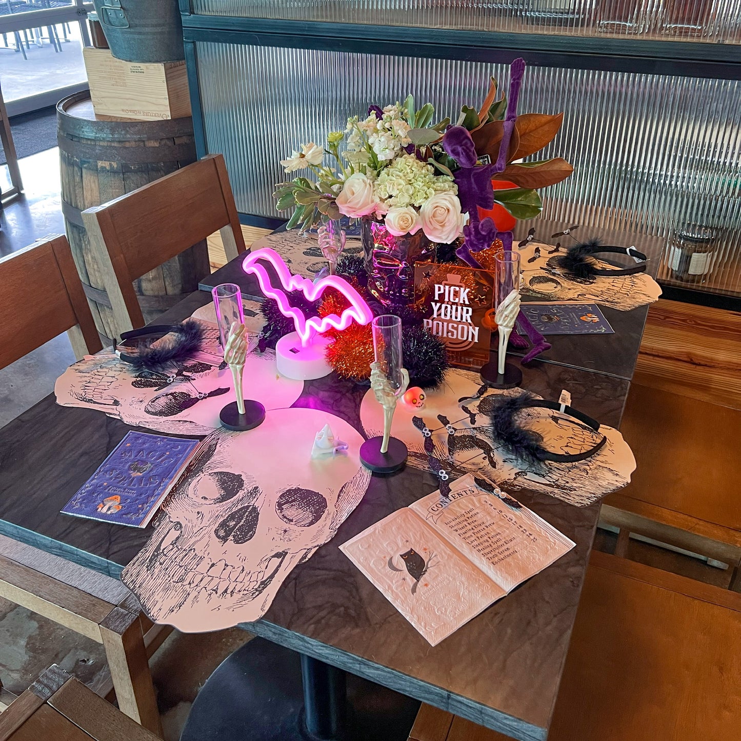 Halloween Table Reservation