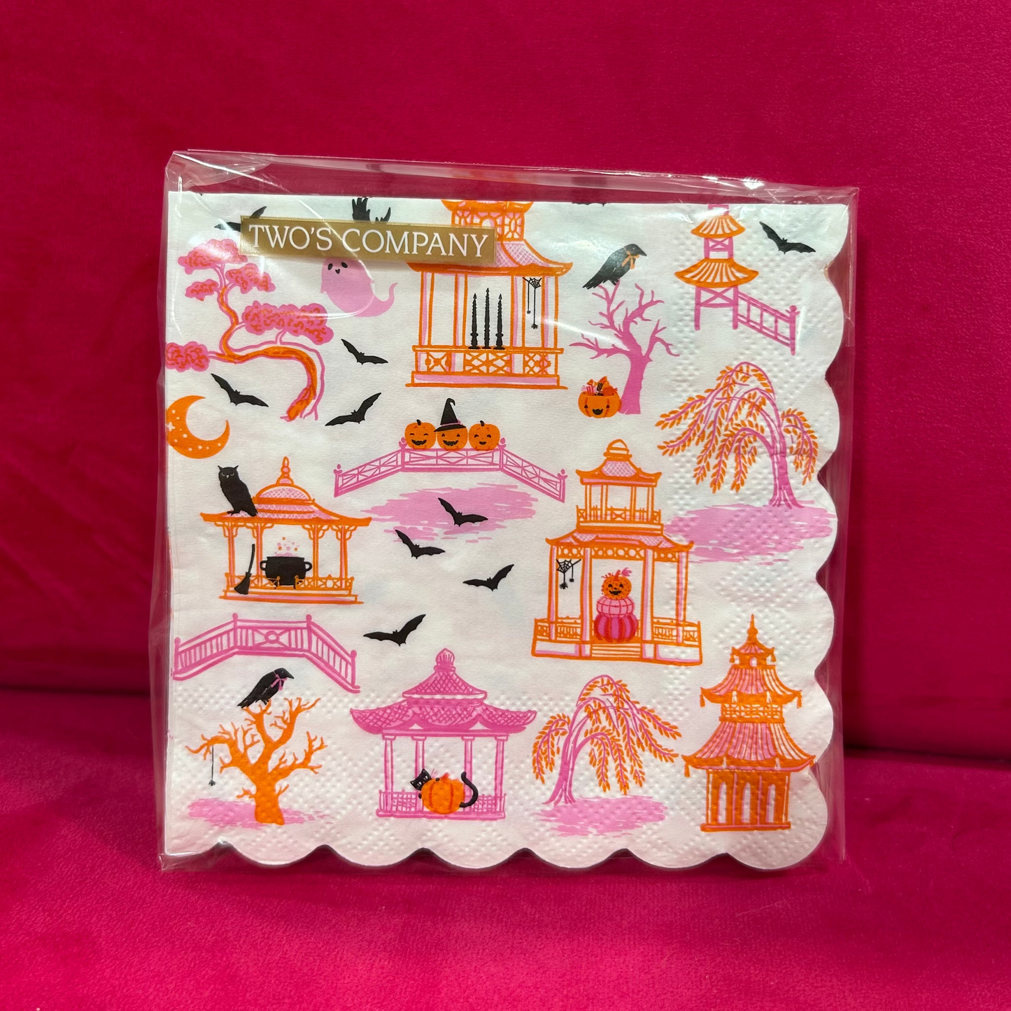 Haunted Pagoda Cocktail Napkins