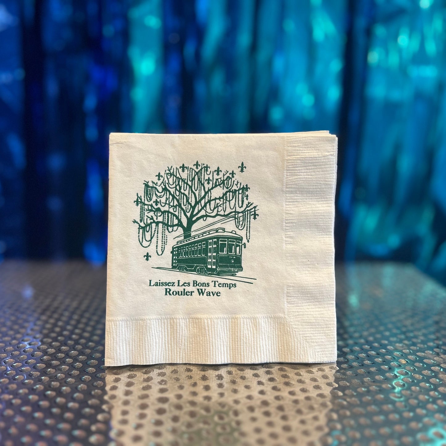 Rouler Wave Tulane Napkins