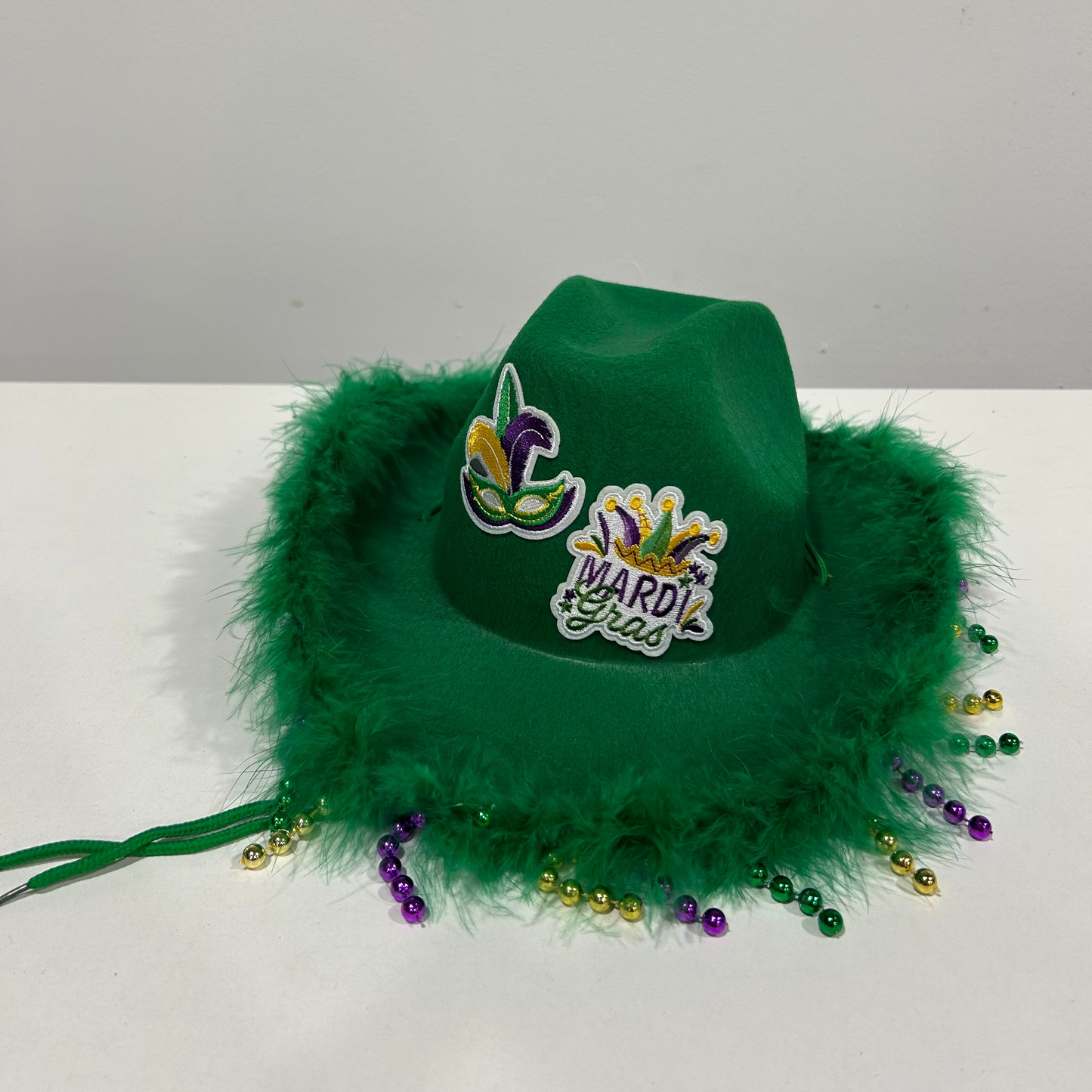 Custom Mardi Gras Cowboy Hat