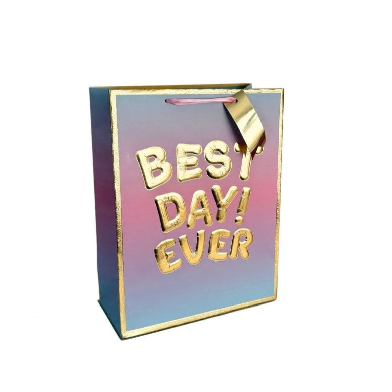 Embossed Birthday Large Gift Bags