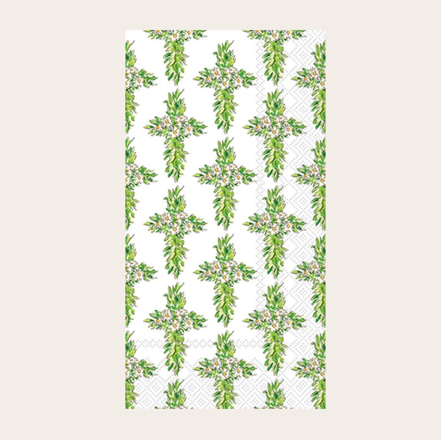 Floral Cross Guest Towels
