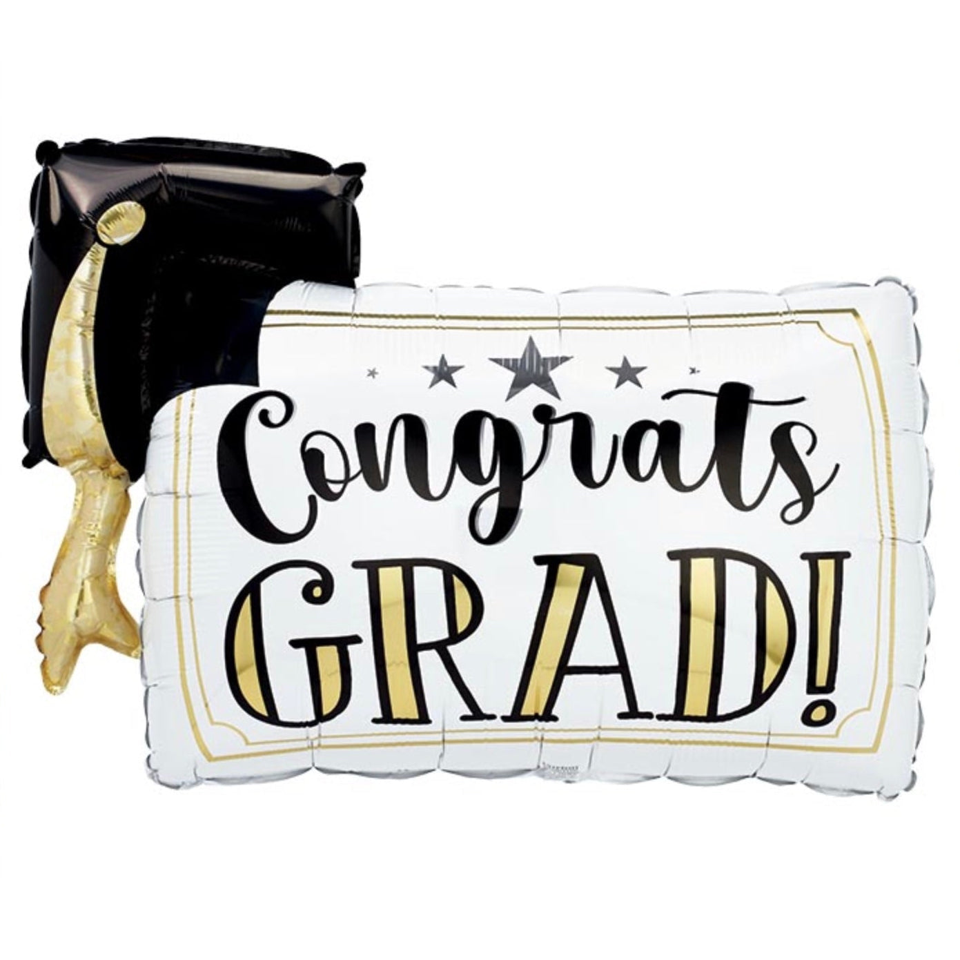 36" Congrats Grad Diploma Mylar