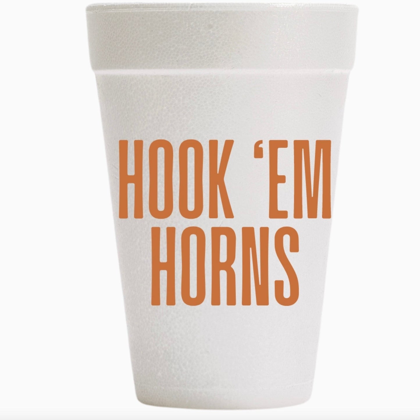 Texas Longhorns Foam Cups