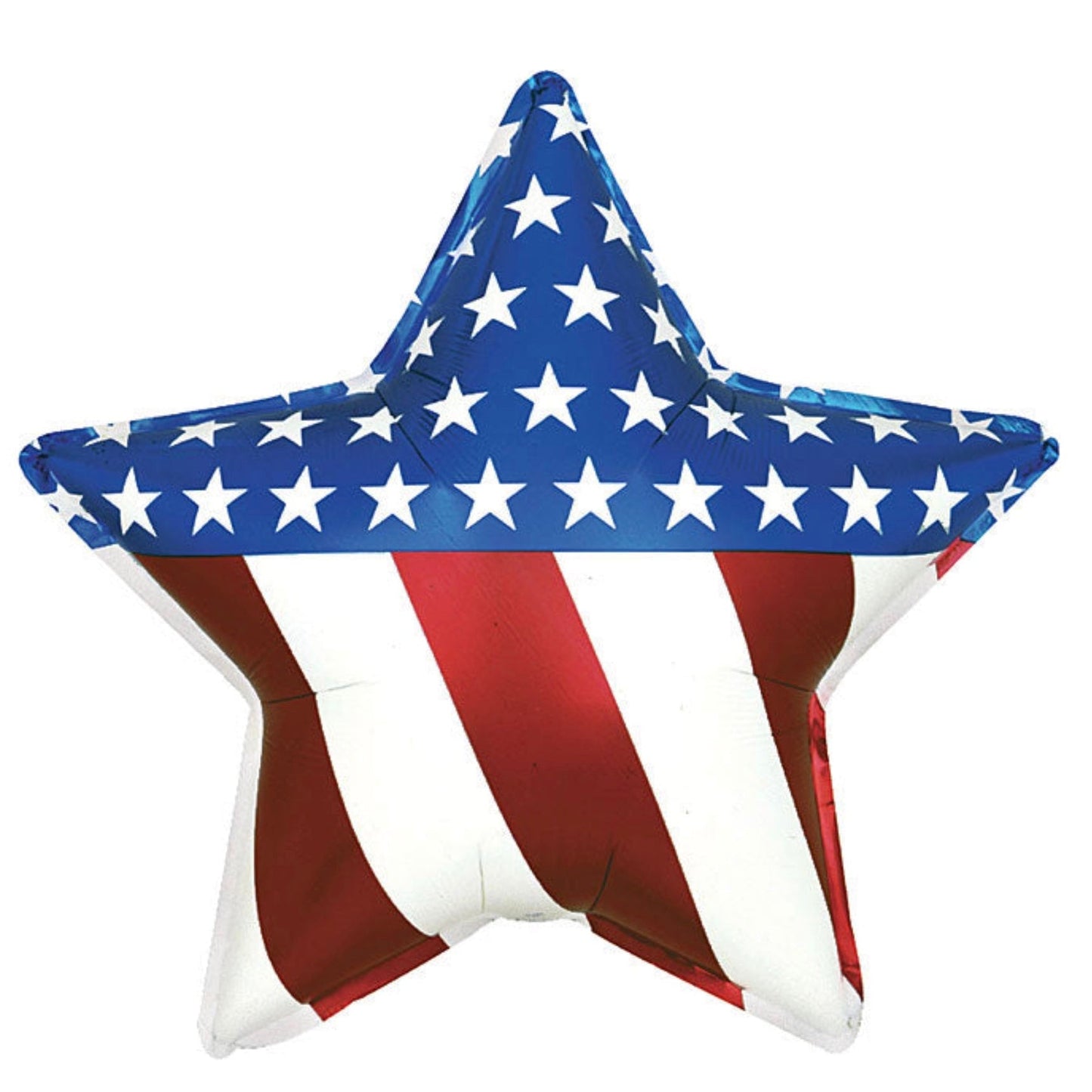 18" Patriotic Star Mylar