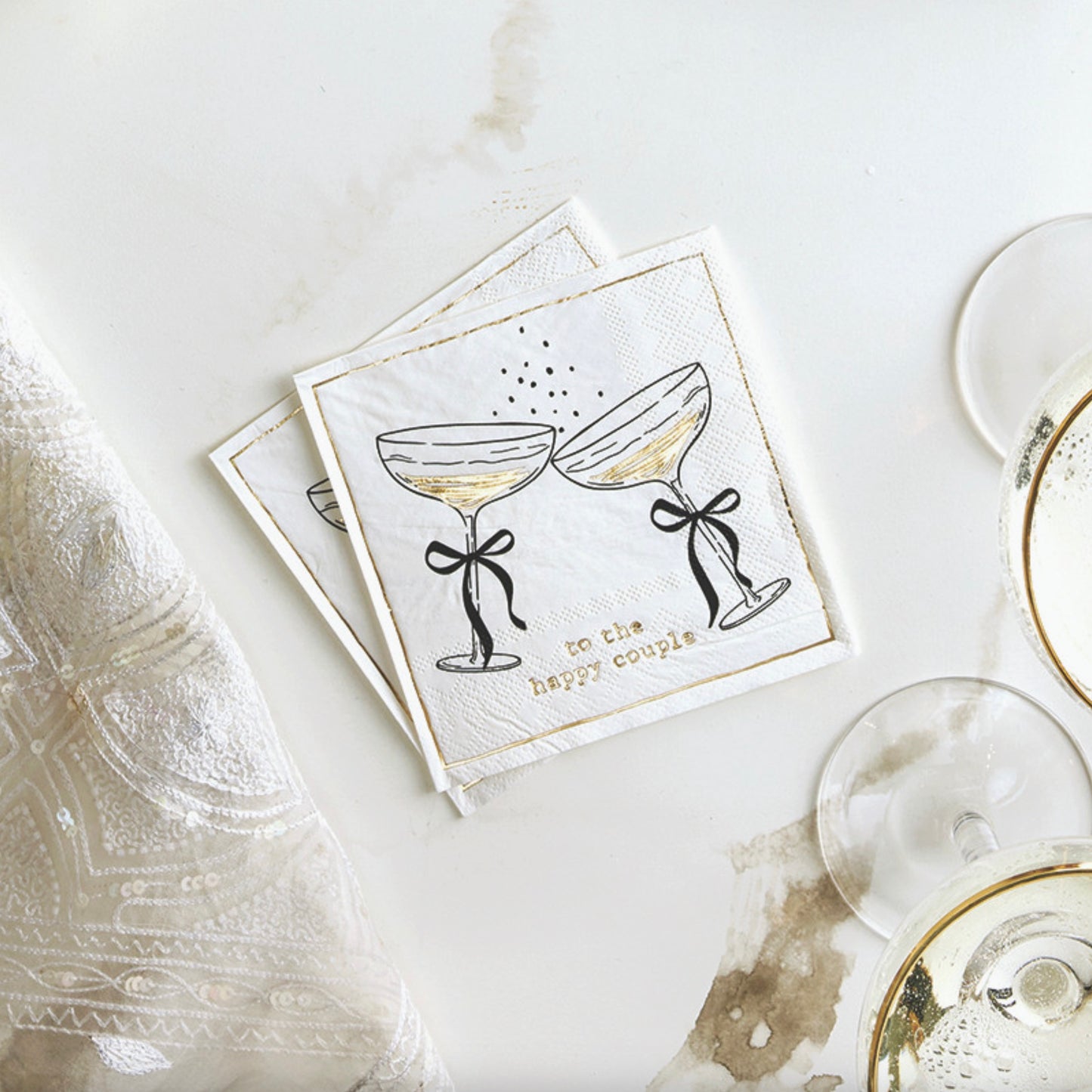 To The Happy Couple Napkins