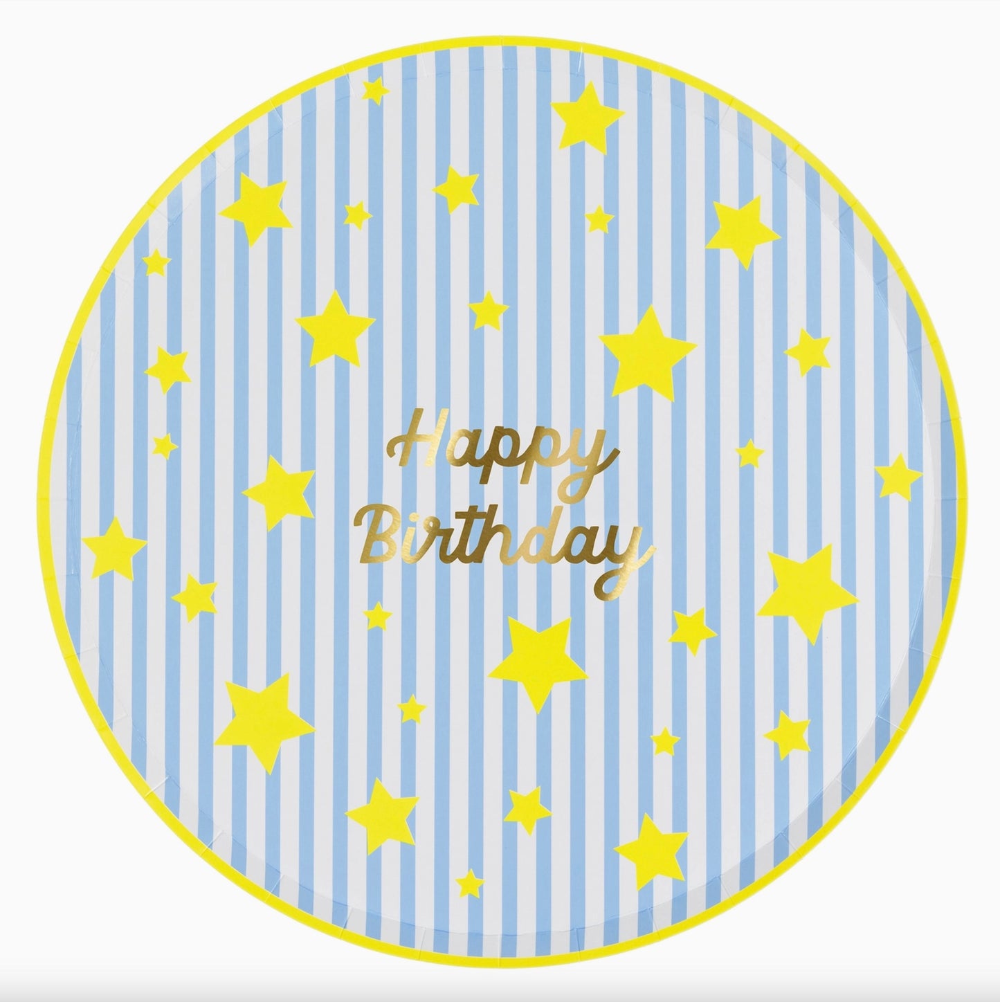 Bright Star Birthday Dinner Plates