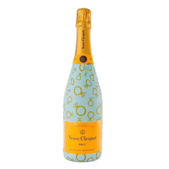 Beau Bottles Blue Engagement Ring - Veuve Edition