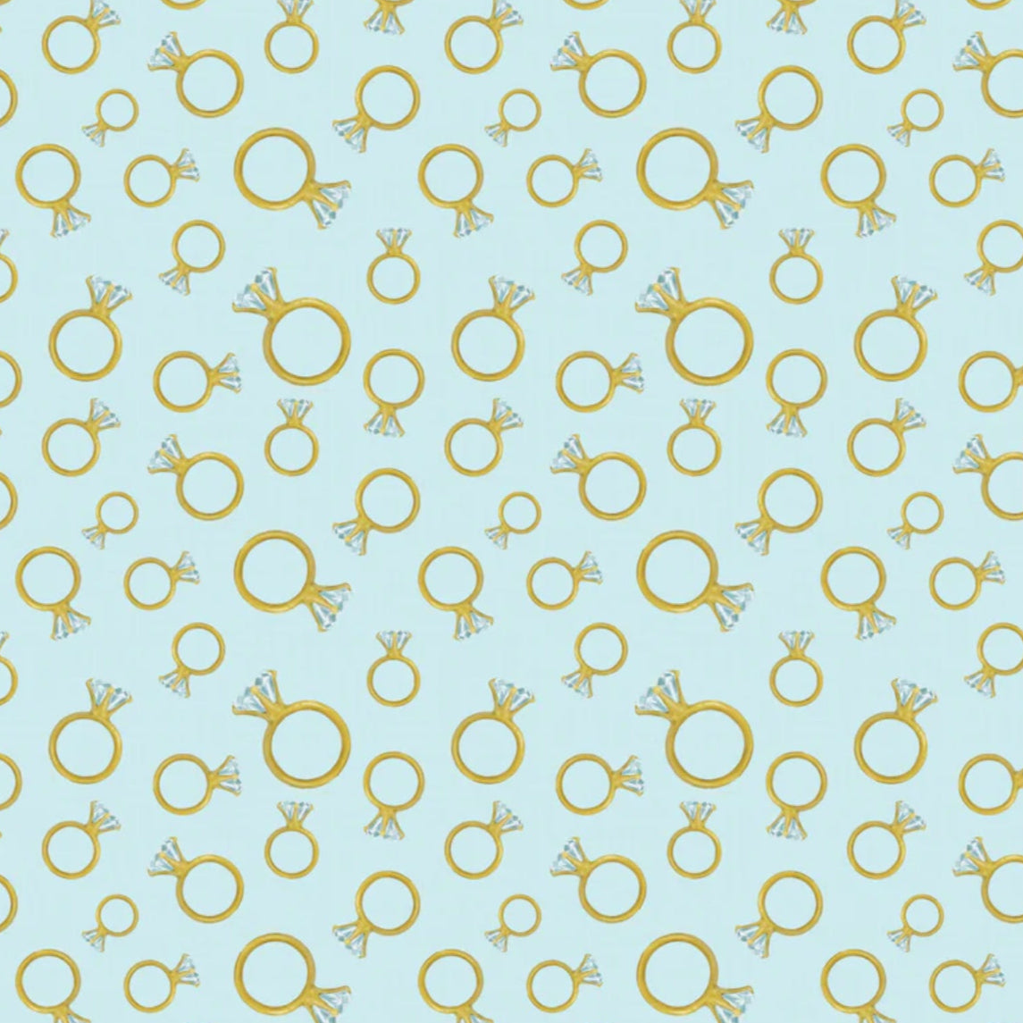 Beau Bottles Blue Engagement Ring - Veuve Edition