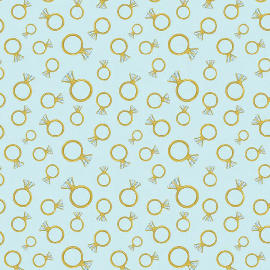 Beau Bottles Blue Engagement Ring - Veuve Edition
