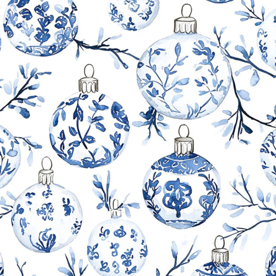 Beau Bottles Blue Ornaments - Veuve Edition