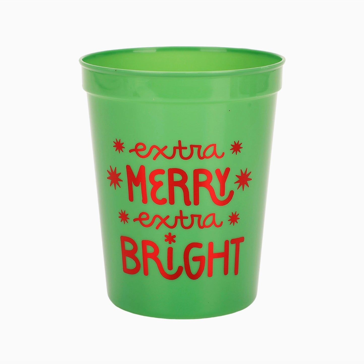 Extra Merry & Bright Stadium Cups