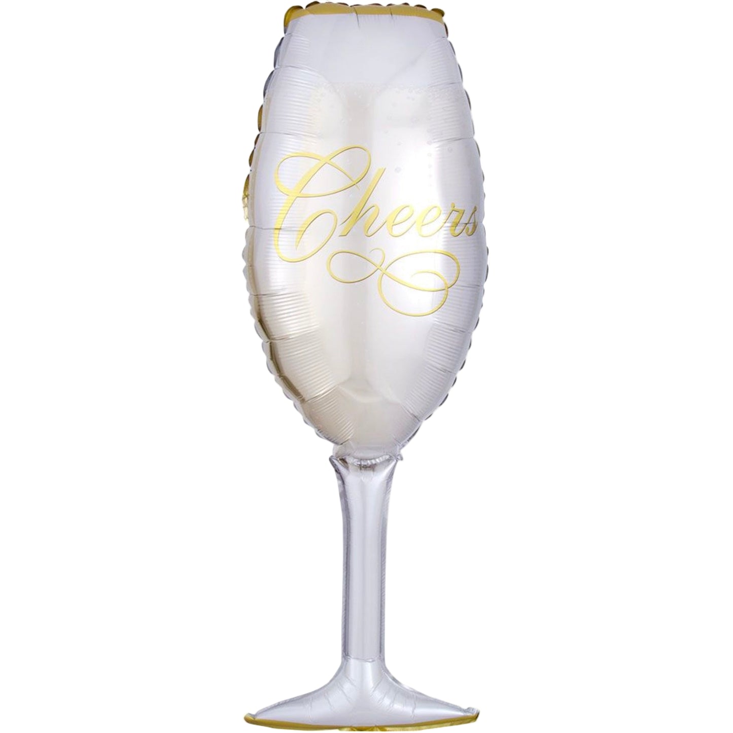 38" Cheers Champagne Glass Mylar